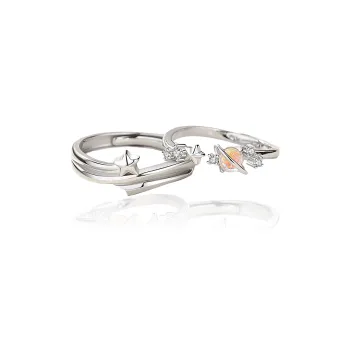 Chongqing Gold Store S925 Silver Rings Unisex