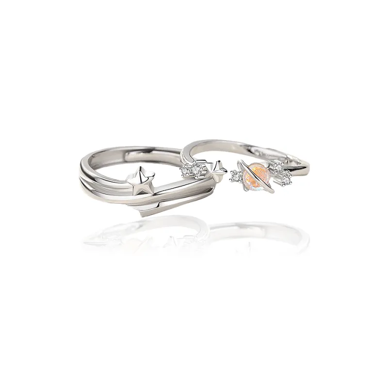 Chongqing Gold Store S925 Silver Rings Unisex-0