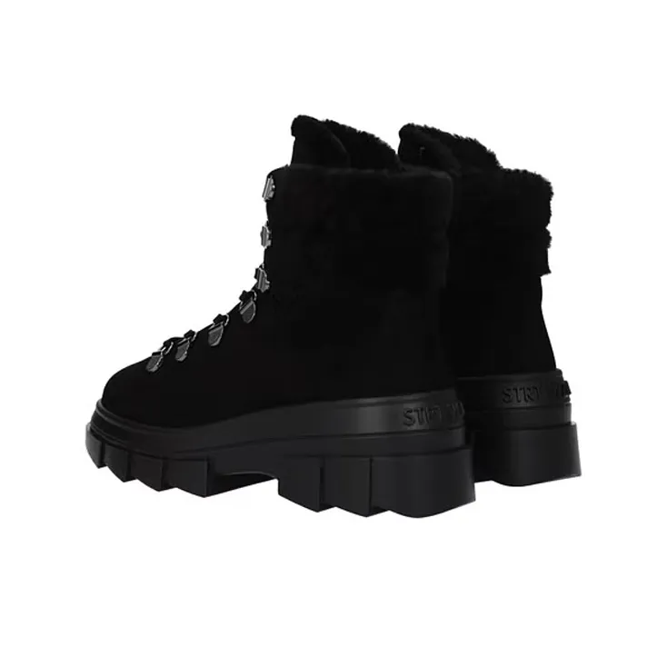 stuart weitzman Noho Hiker Shearling-lined Boots-3