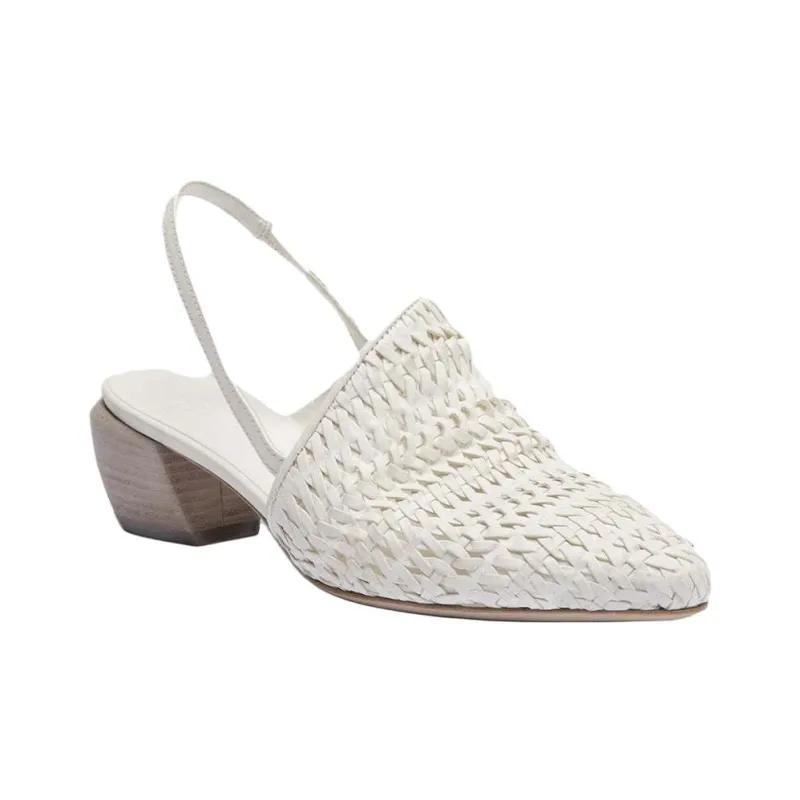 Officine Creative Sally Chunky Heel High Heels Women's White-2