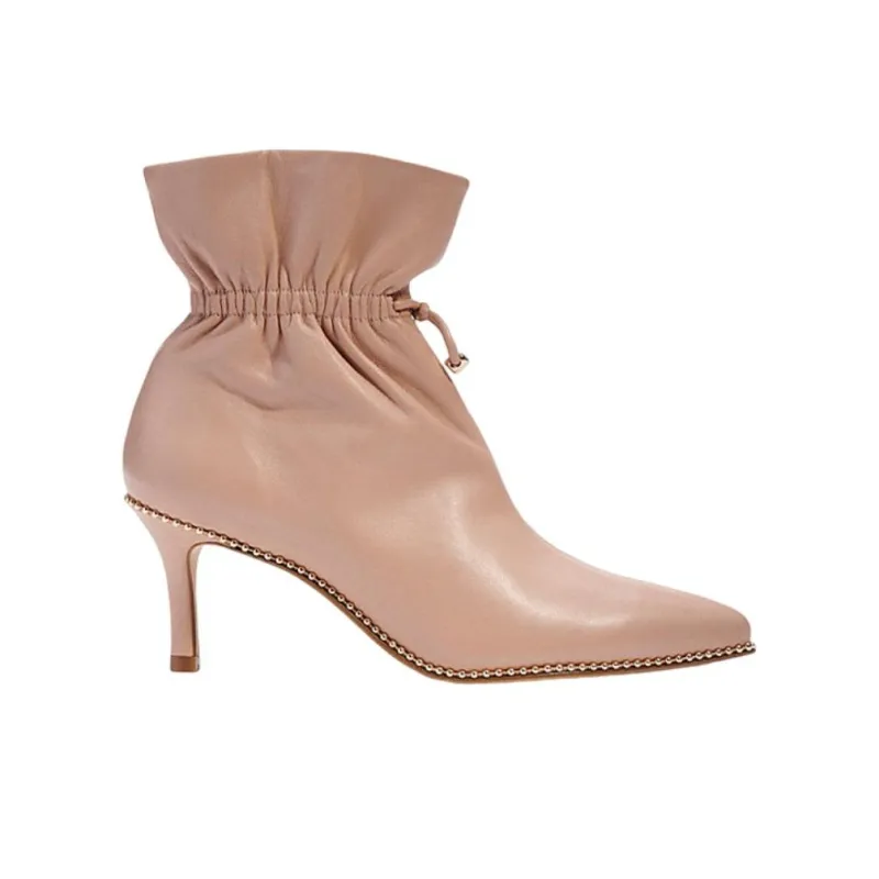 COACH Ankle Boots 6.5cm Women's Nude-1