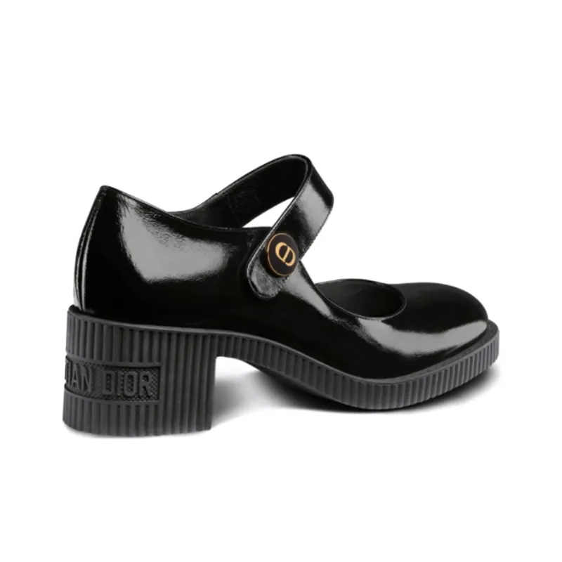 DIOR D Doll High Heels Women's Black-4