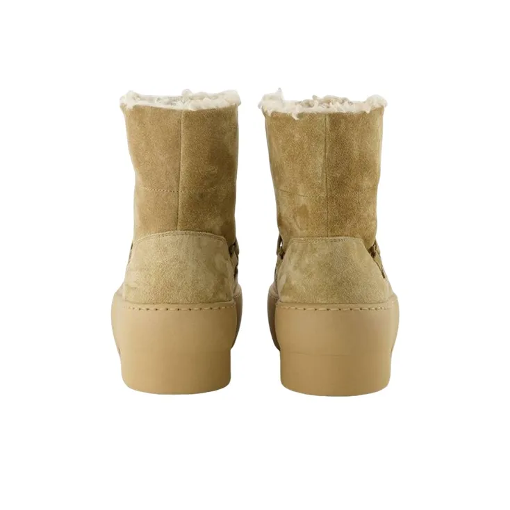 GIA BORGHINI Ankle Boots Women's Light Umber-4