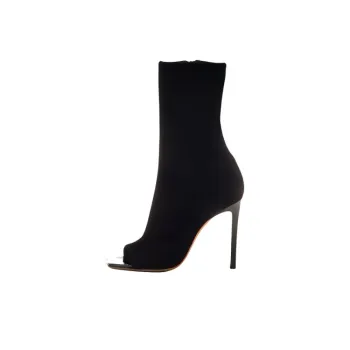 Paris Texas Amanda Open Toe Ankle Boots