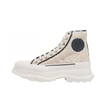 McQ Alexander McQueen Short Martin Boot Men's Beige Black