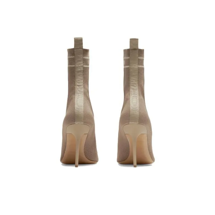 BALMAIN Pointed-toe Sock-style Boots-4