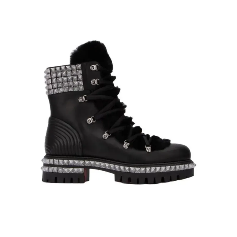 CL LUBOTING Ankle Boots Men's Black-1