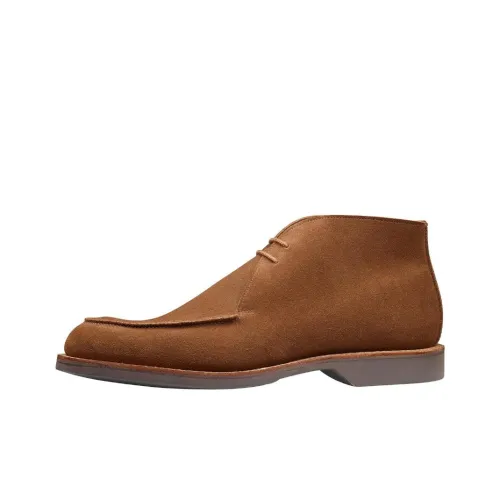 CROCKETT & JONES Chukka Ankle Boots Men's Umber