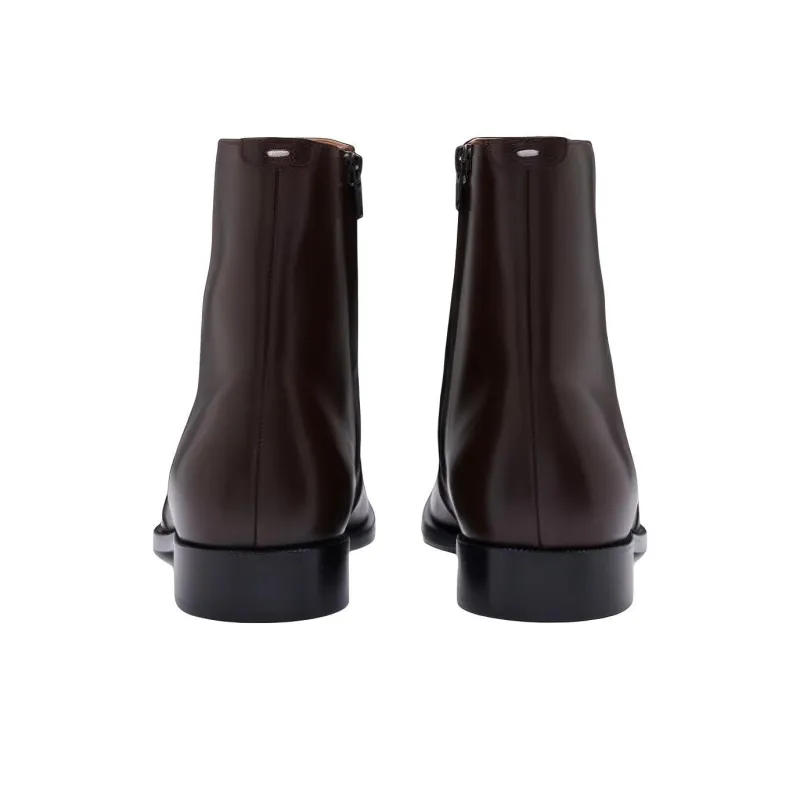 Maison Margiela Round Toe Ankle Boots-3