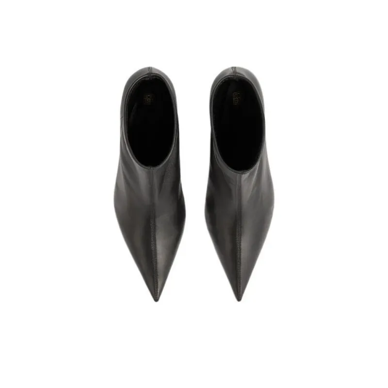 TOTEME Ankle Boots 5.5cm Women's Black-3
