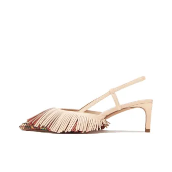 Ulla Johnson Slim Heel High Heels 5cm Women's Beige