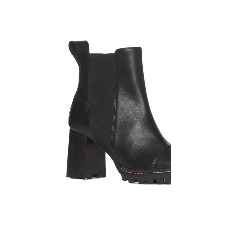 See By Chloe Mallory Heeled Ankle Boots Women's-4