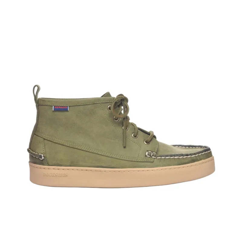 Sebago Ankle Boots Men Green-1