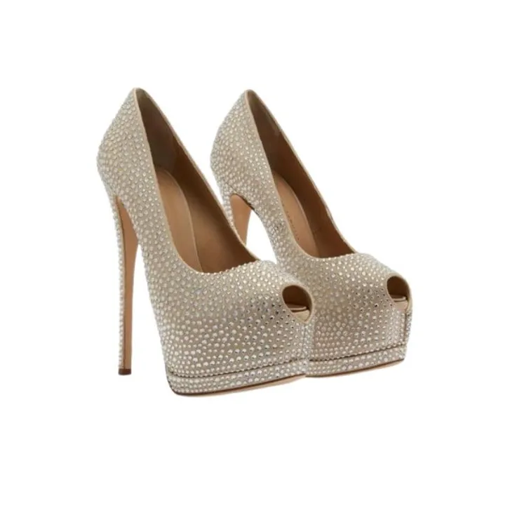 Giuseppe Zanotti Sharon 140mm Rhinestone embellished Pumps-3