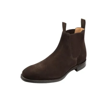LOAKE Short Chelsea Boots Men's Dark Brown