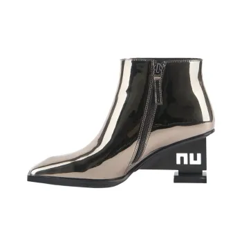 UNITED NUDE UN Bootie Mid II Ankle Boots 6.5cm Women's Gold