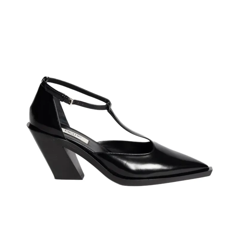 Elleme Eclair T High Heels 8cm Women's Black-1