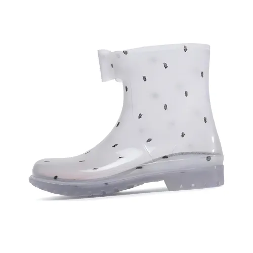 RED VALENTINO Rain Boots Women's Black