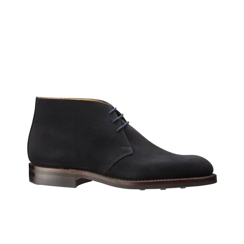 CROCKETT & JONES Chiltern Ankle Boots Men's Marine Blue-1