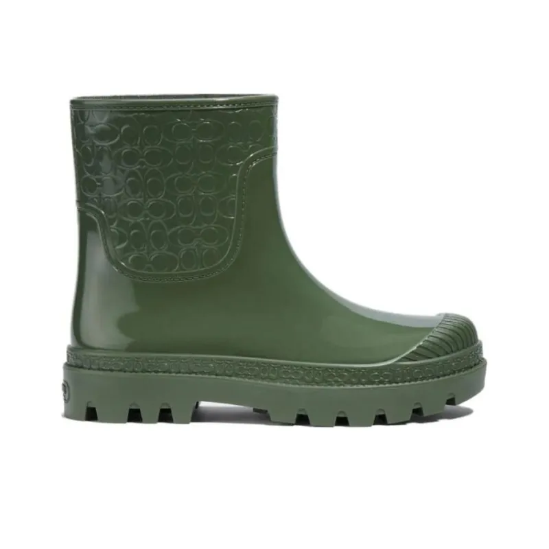 COACH Millie Ankle Boots Women's Green-1