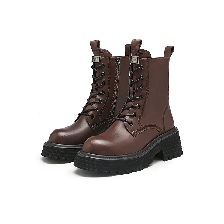 CERRUTI 1881 Martin Boots Women's High-Top Brown-1