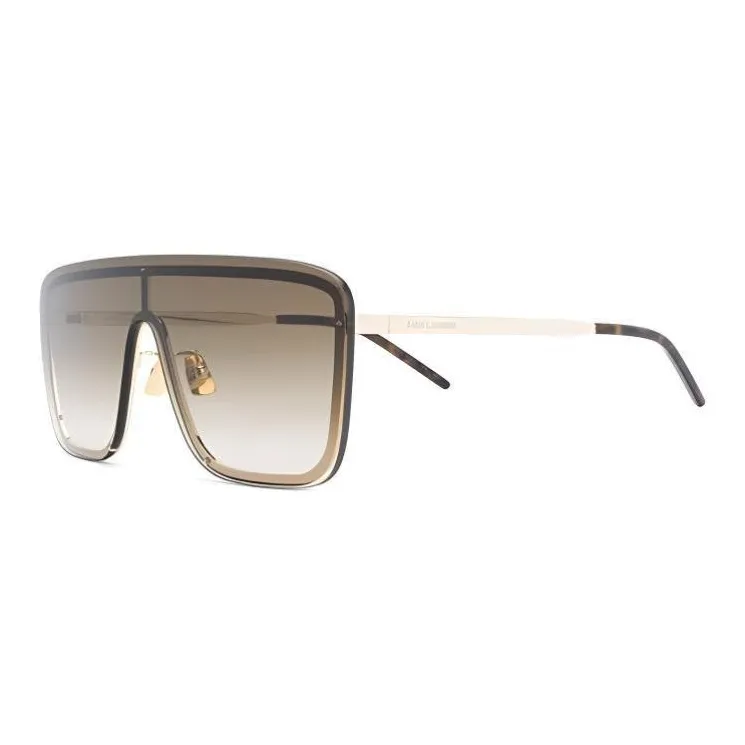 SAINT LAURENT Shield Frame Sunglasses-3