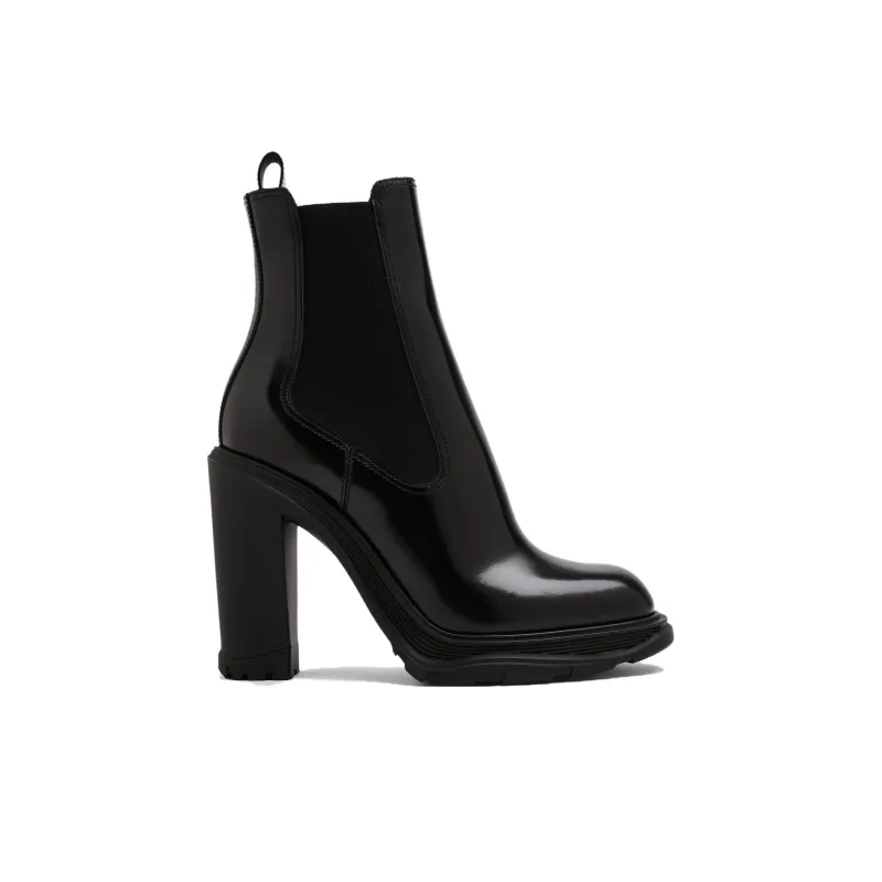 Alexander McQueen Block-Heeled Ankle Boots Women's-1