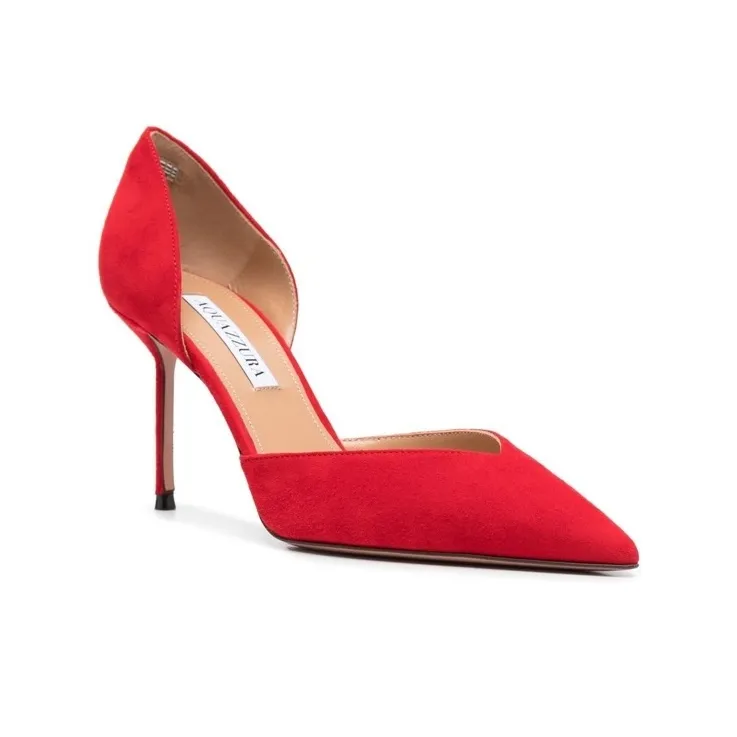 AQUAZZURA Uptown 90mm Leather Sandals-1