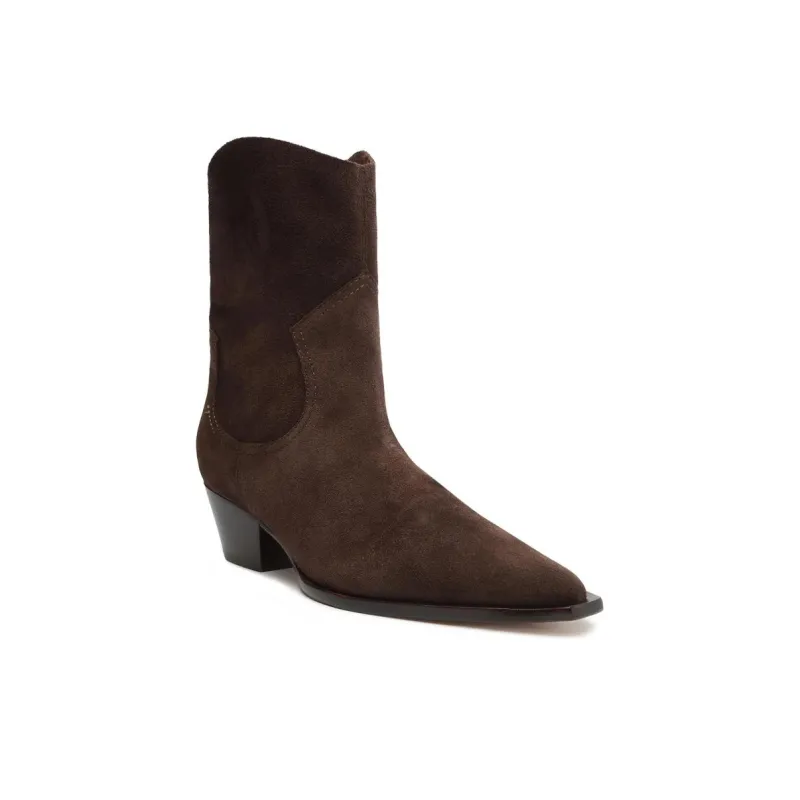 Schutz Tessie Ankle Boots 4.5cm Women's Brown-2