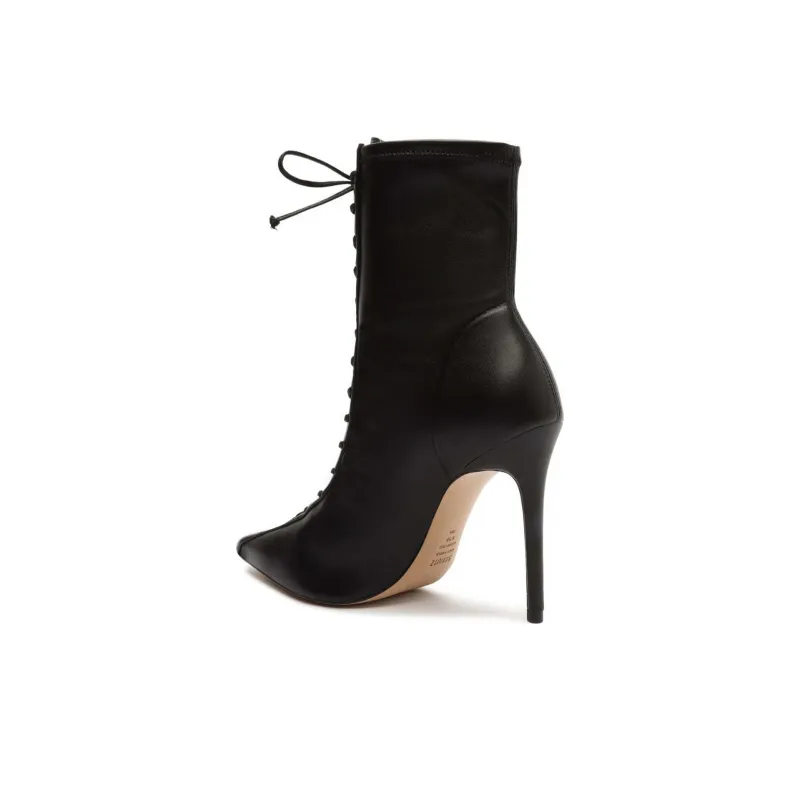 Schutz Tennie Ankle Boots 11cm Women's Black-3