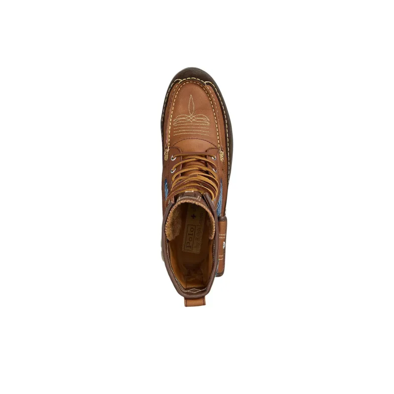 Polo Ralph Lauren Prl X Naiomi Ankle Boots Men's Brown-3