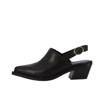 ALOHAS Chunky Heel High Heels 5.5cm Women's Black