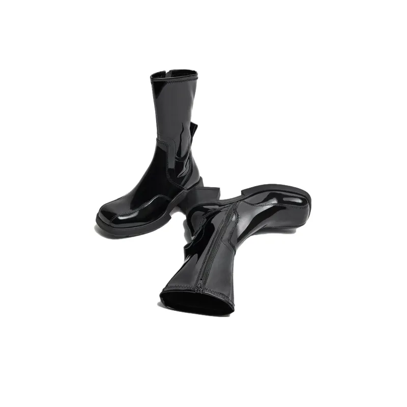 MIISTA Ankle Boots 6cm Women's Black-1