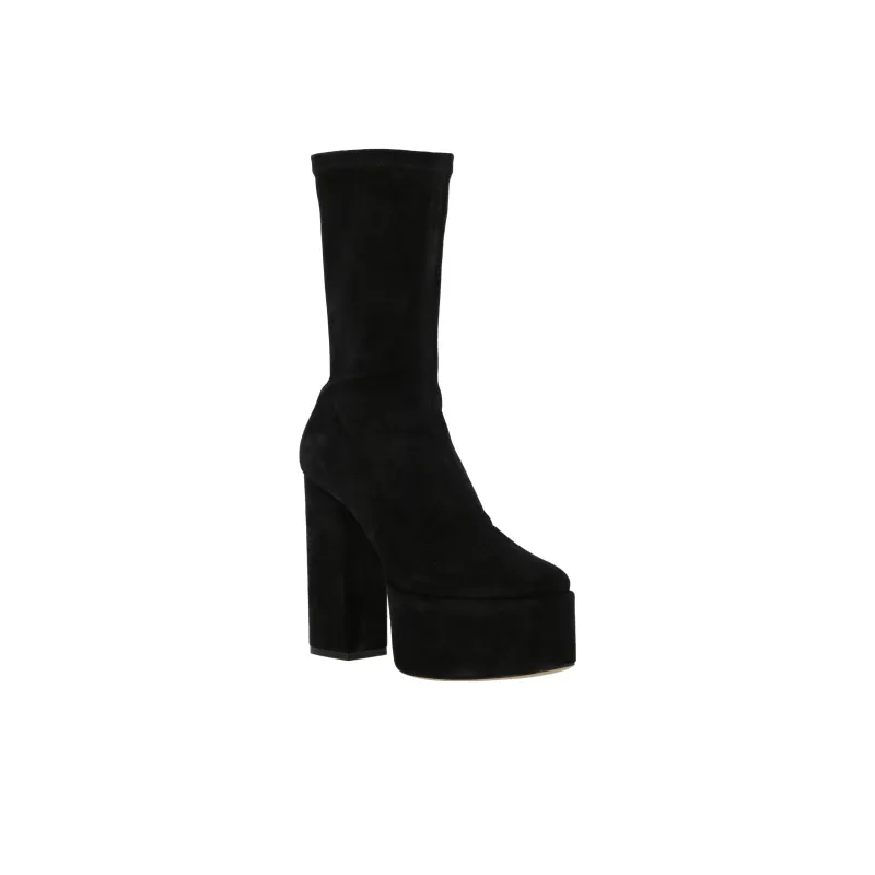 Paris Texas Lexy Round-Toe Platform Boots Women's-1