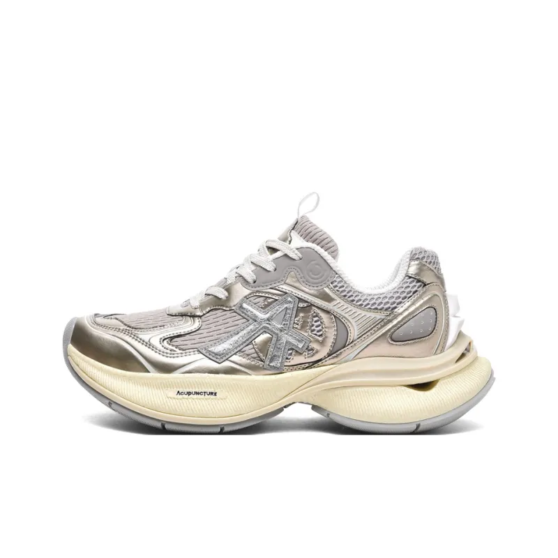 Acupuncture Anti Slip Wear Resistant Low Top Chunky Sneakers Unisex-13
