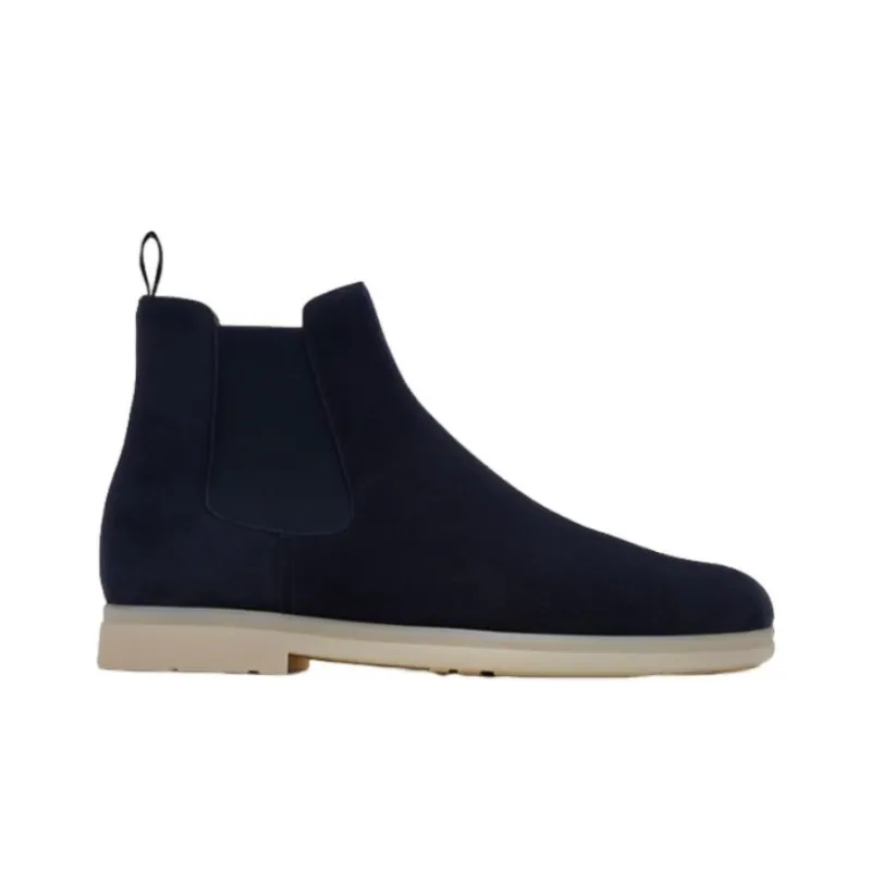 CHURCH'S Longfield Suede Chelsea Boots-1
