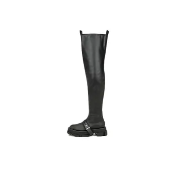 both Gao Thigh high Chunky Boots