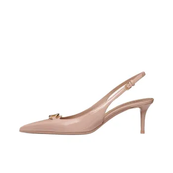 Valentino VLogo Signature Pointed Toe Slingback Pumps