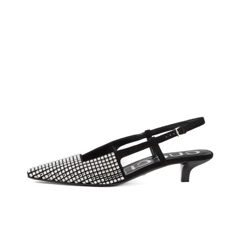 GUCCI Crystal-embellished Slingback Pumps-0