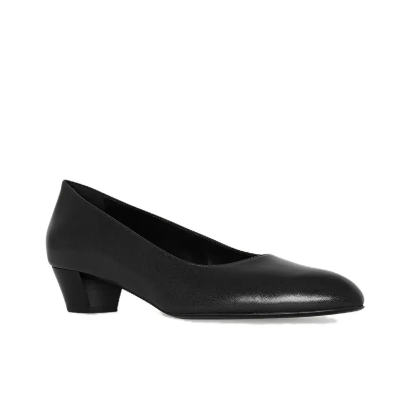 THE ROW Pointed Toe Slip On Pumps-2