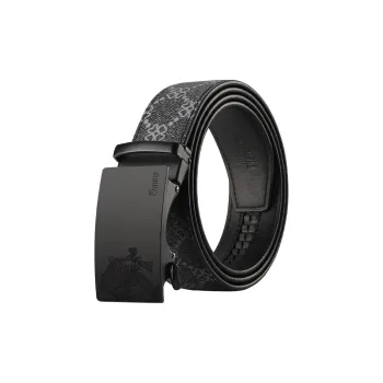 15 MINS Polyvinyl Chloride Leather Belts Men's Width 3.5cm