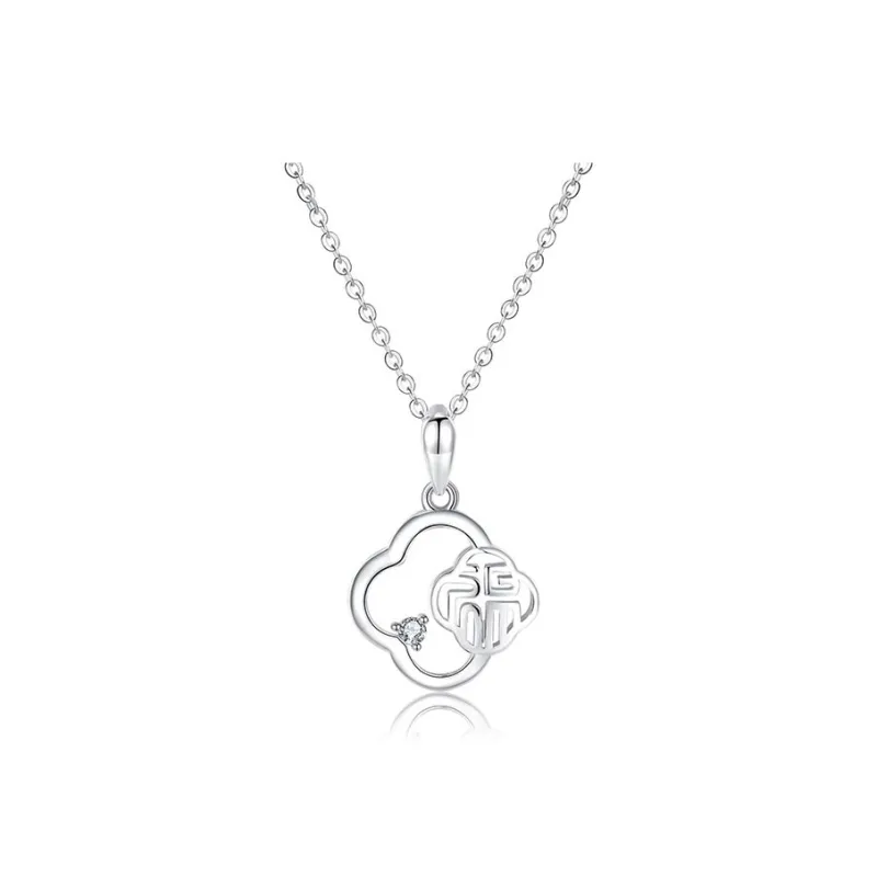 CARAT'S DIARY S925 Silver Necklaces Women's-0