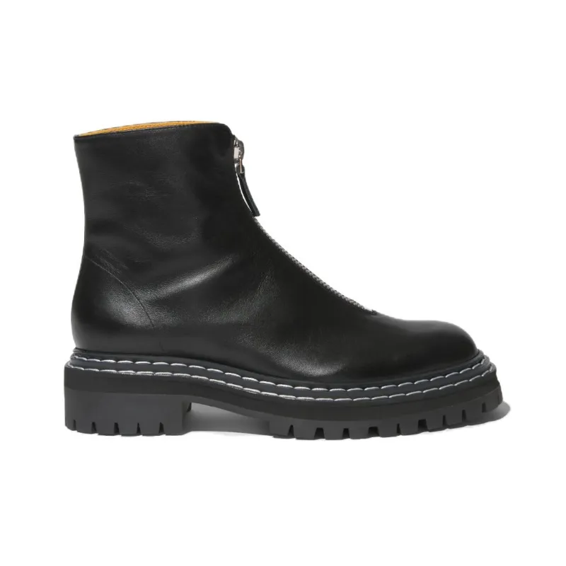 PROENZA SCHOULER Zip-up Lug-sole Boots-1
