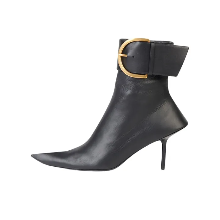 Balenciaga Esse Ankle Boots Women's Black-0