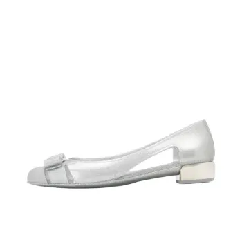 FERRAGAMO Casual Single Shoes Women's Silver
