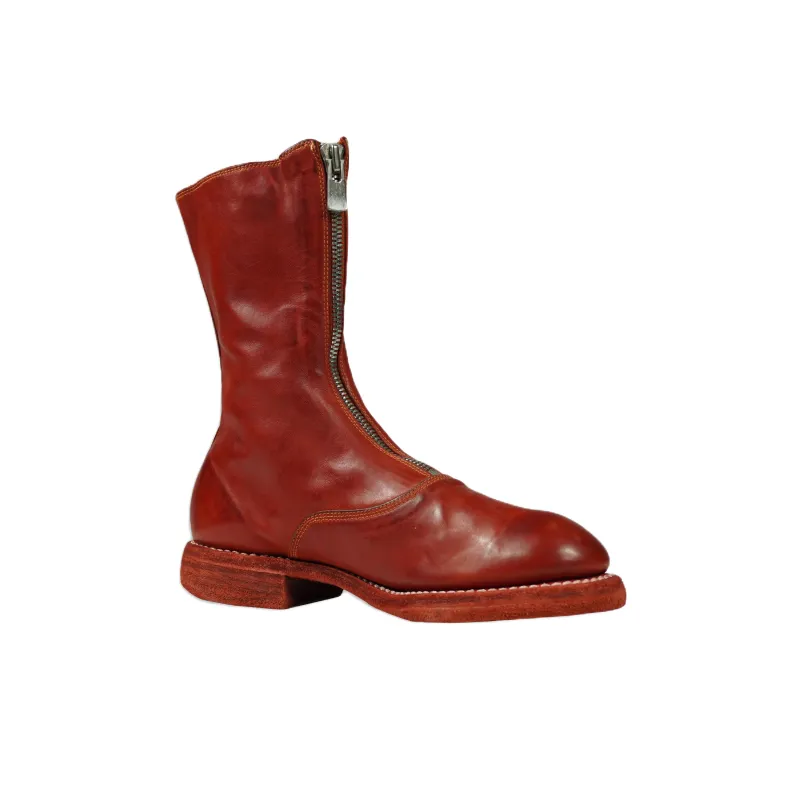 GUIDI Ankle Boots Women's Brown Red-2