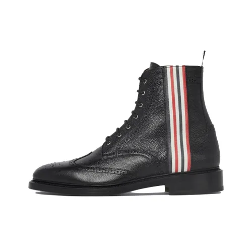 THOM BROWNE Ankle Boots Men Black
