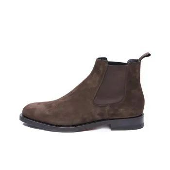 Santoni Saint Anthony Ankle-Length Chelsea Boots Men's Brown