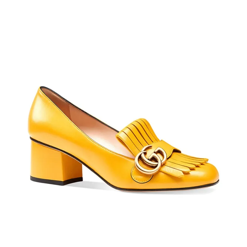GUCCI High Heels Women's Yellow-1