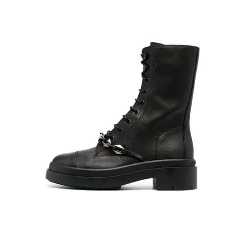 Jimmy Choo Nari Grained texture Leather Boots Women's